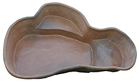 Laghetto da giardino modello Antille in Vetroresina misura 220 x 140 X 60 Cm Piante Pesci Koi Capacita' 750 Lt