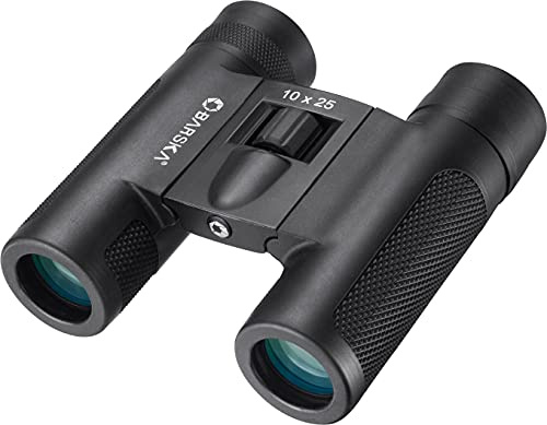Barska AB13275 Lucid View 10 x 25 kompakt kikare för vuxna och barn, fågel, jakt, sport, etc