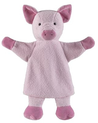 Marioneta de mano de cerdo, juguete suave para teatro Kasperle, para contar historias y primer juego de rol, para niñas y niños