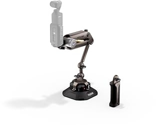 Tilta Hydra Alien Mini Ultimate byggsats, stötdämpande armset kompatibel med DJI Action 3/4, DJI Pocket 3, Insta360 X4/X3, iPhone med Khronos – ökenbeige HDA-T15-C-DB