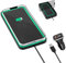 Polmxs Wireless Charger Auto, 2 in 1 15W Schnell Ladestation Auto Handyhalterung Auto Mit Ladefunktion Rutschfester Matt Mit PD 40W Auto Ladegerät für iPhone 15/14/13 Pro/12/11/ Samsung S24/S23/S22