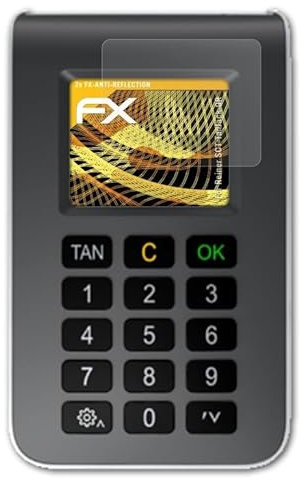atFoliX Skärmskydd är kompatibel med Reiner SCT TanJack QR Skyddsfilm, antireflekterande och stötdämpande FX Film (2X)