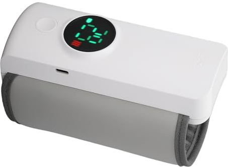 Bärbar Flaskvärmare för Resor, 6000 Mah Batteri med Stor Kapacitet, Mjölkvärmare för Resa