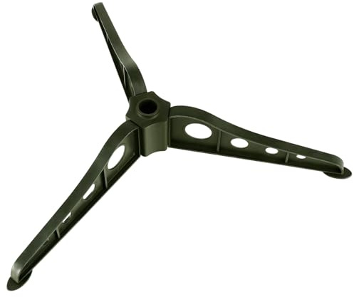 VALICLUD Support d'arbre De Noël 1,5 m Vert en Métal Robuste Base Stable pour Sapin Artificiel Usage Intérieur Maison