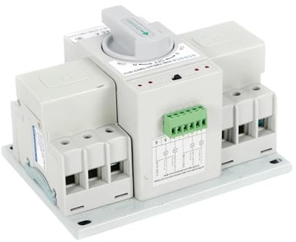 Interruttore di trasferimento automatico a doppia alimentazione ATS 3P 63A Interruttore di commutazione del generatore autofuso