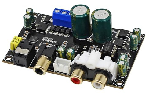 Trasmissione stabile HiFi Decodifica CS8416 e CS4398 Chip che fornisce cancellazione del rumore e ampia opzione di connessione Decodifica a basso rumore