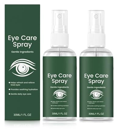 Spray per la cura degli occhi alla luteina, contiene lutina, calendula, vitamina E, idratante a lunga durata, cura delicata, allevia gli occhi secchi, soluzione quotidiana per la cura degli occhi (2