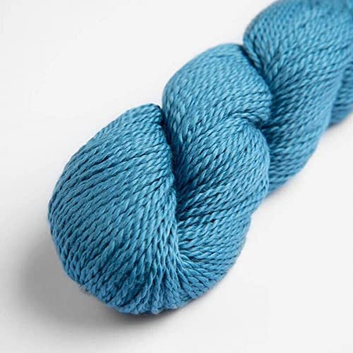 Amano Sami Garn (50g/150m/Knäuel) Reine Bio-Pima-Baumwollgarn Weiches Stricken Häkelgarn Bequem Atmungsaktiv für Weste, Strickjacke, Schal, Schal und Handwerksprojekte 1801