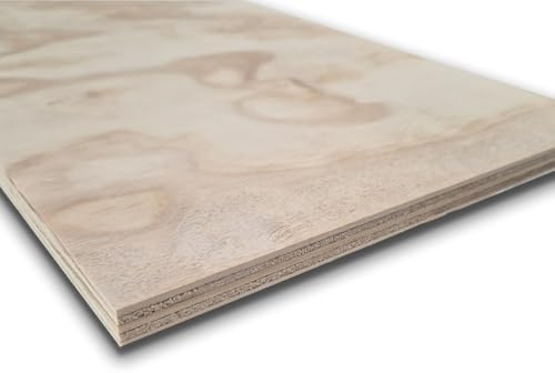 Pannello Multistrato 60x240 cm, in Legno marino fenolico di Pino da 15 mm