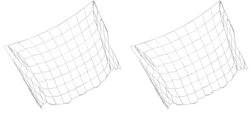 2 Stück 1,2 X 0,8 M Fußball-Tornetz, Polypropylen, Tolle Spieltrainings-Tools, Tornetz