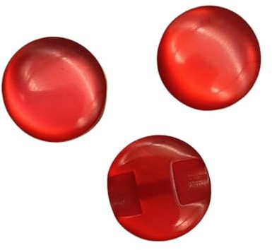 Knappar, Knappar 12,5 mm Färg Kattsten Rund Akryl Kläder med hög ankelknapp Kläder Blusar Handdekorerade DIY Hantverkstillbehör Syknappar(04,(25st))(3,(50pcs))