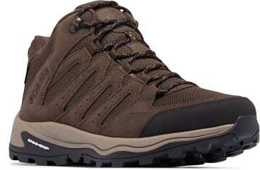 Columbia Redmond IV Mid Zapatos Impermeables, Construidos para Resistir los Elementos, Malla Transpirable, Puntera Robusta, Entresuela Liviana, Agarre Superior - Hombre