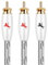 Impeto Audiophile Subwoofer Cable RCA Y (Coaxial Digital Stereo Audio 1 RCA Male to 2 RCA Male, Amplifier Connections, AV Receivers with Subwoofer) -1 m