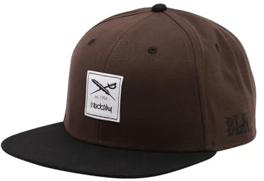 IRIEDAILY Unisex Snapback Cap Daily Contra Bio-Baumwolle one Size Fit Dark Coffee