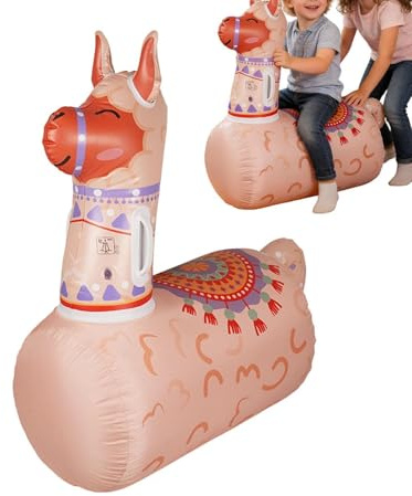 Animal Sauteur Ceval Cheval Sauteur, Jouet Sauteurs pour Enfant Usage Intérieur/Extérieur, Cadeau pour Enfant Résistant, Entretien Facile, Favorise Le Sens De L'Equilibres
