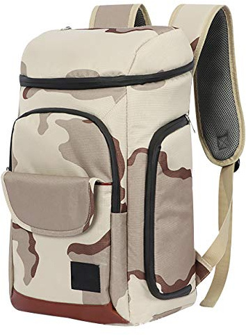 Mochila Nevera Isotermica Porta Alimentos Mochila Térmica Comida Playa Hombre Mochilas Neveras Isotermicas Mochila Refrigeración Mochilas Térmicas Estanca Mochila Refrigerador Fiestas Camping Marrón