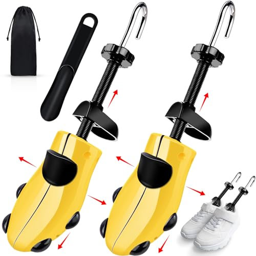 BGIUSQF Allarga Scarpe Donna, 2 PCS Allarga Scarpe, Forme per Scarpe, Allargascarpe Larghezza Regolabile, Adatto per Scarpe in Pelle, Scarpe Sportive e Scarpe Piatte, 35-41