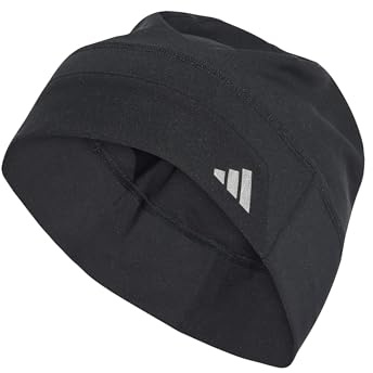 adidas Unisex Climawarm Beanie, Black/Reflective Silver, M