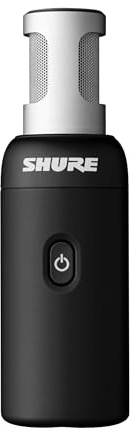 Shure MoveMic 88+ Wireless Microphone - Professional Audio Recorder for Film/Field Recording Interviews, Stereo Mic 4 Polar Patterns | Compatible with iOS/Android via MOTIV App (MV88+W-Z6)