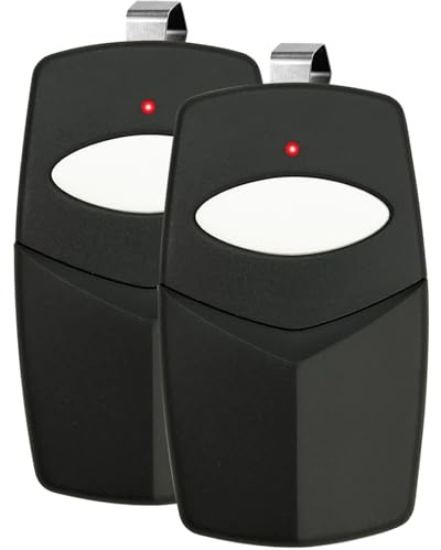 Upgraded for 1050 Stanley Garage Door Opener Remote, 310Mhz 10 Dip/Digit Switch Stanley 1050 Garage Door Remote 105015 1050-15, Easy to Set Up & Carry, Long Range & Stable, 2 Pack