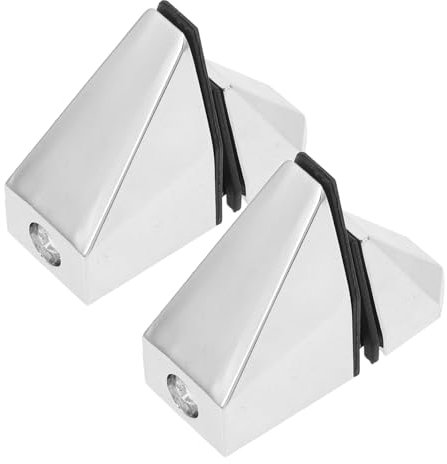 OSALADI 2piezas Soportes De Resistente Soportes Para Estantes De Vidrio Ajustables