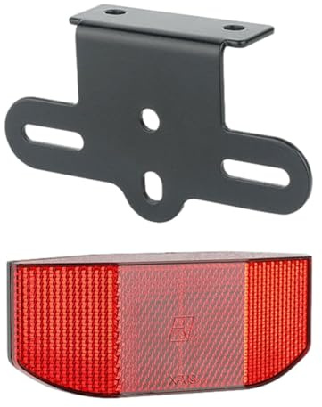 Riflettore di Sicurezza per Bicicletta, segnalatore Posteriore, segnalatore di Avvertimento, indicatore di visibilità, indicatore Leggero, equipaggiamento con Scenario Montagna