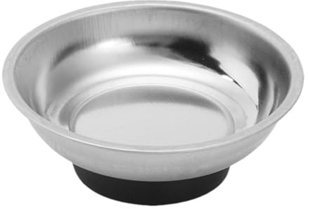 Plateau à outils magnétique, 3 assiettes magnétiques en acier inoxydable, plateau magnétique, rangement de petites pièces, tenir des outils, vis, perceuses, clous