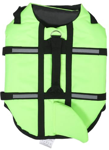 Toddmomy Chaleco Reflectante para Perros: Chaleco de Seguridad Ajustable para Mascotas - Salvavidas Ligero y de flotabilidad para Perros pequeños - Verde Fluorescente Outdoor Gear