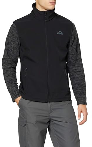 McKINLEY Herren Lusaka Weste, Schwarz, XXL EU