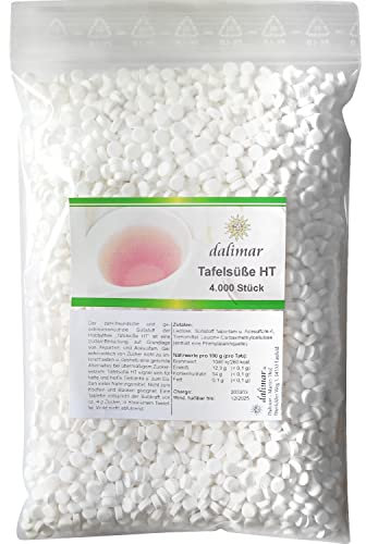 Dalimar Tafelsüße HT Süßstoff der Hobbythek (4.000 Stück)