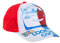 Sun City Cars Lightning McQueen Kinder Kappe Jungen Baseball-Cap Mütze Sommer-Hut, Farbe:Rot, Größe:54