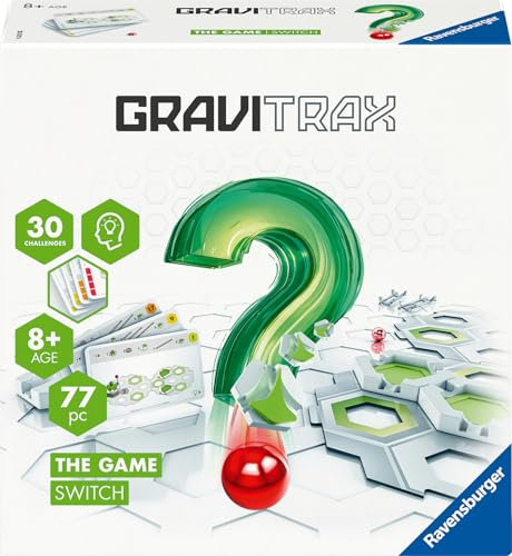 Ravensburger 25572 GraviTrax The Game Switch - Logikspiel für Kugelbahn Fans, Konstruktionsspielzeug für Kinder ab 8 Jahren