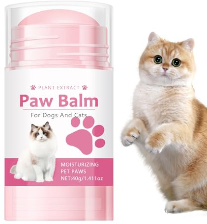 Liqzirtu Crème de Soin - Baume pour Chiens et Chats secs - Cire de Protection pour Animaux de Compagnie - Soin pour Chiens Chats Chiots Chatons - Promenades en Plein air - Hiver - Été - Accessoire de