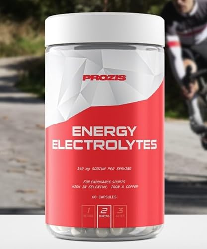 Prozìs Energy Electrolytes 60 compresse, multi vitamine e multi minerali energetico.