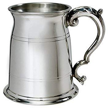 Wentworth Pewter - Standard Old London 1 Pint Pewter Tankard (Old London Tankard)