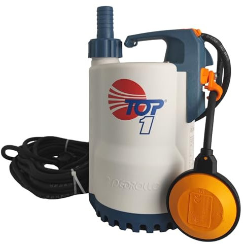 Bomba de elevación de agua lluvial monofásica 220 V – 0,25 kW – 140 L/min