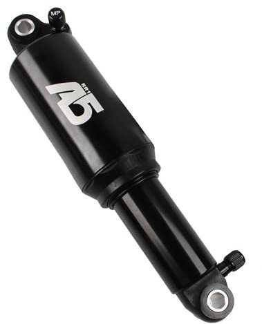 KS A5 Mountainbike Luftstoßdämpfer, MTB Fahrrad Doppelte/Solo Air Stoßdämpfer 125mm/150mm/165mm/190mm/Hinterradaufhängung Stoßdämpfer Fahrradteile (190mm,Doppelte Luftkammer)