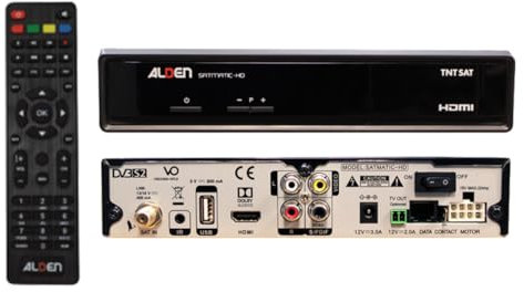 ALDEN SATMATIC Récepteur TV Satellite TNTSAT HD pour Antenne Automatique ALDEN