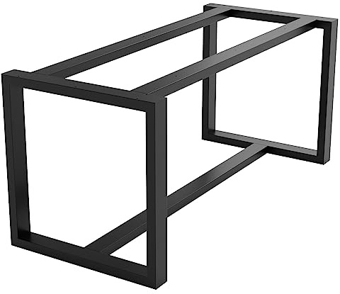 MetaloPro Pieds de Table Eta3stck - Acier Robuste 180x70x72cm