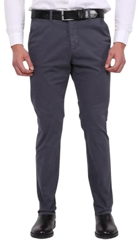 CEDY DENIM Chino byxor herr normal passform klassisk bekväm basic chinos byxor herr stretch affärsbyxor herr 98 % bomull, 2 % elastan CD321