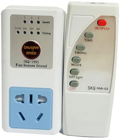 Zxfdsfdbnm Remote Control Socket Power Outlet Fan Plug Table Fan Controller Remote Ceiling Fan Controller For Fan Light