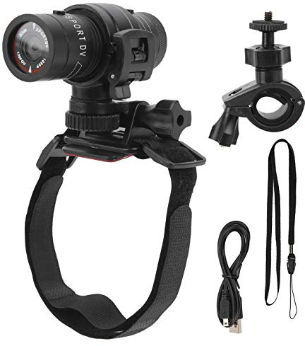FULL HD 1080P motorcykel videoinspelare mountainbike hjälmhållare DV-kamera 120 grader nivå A+ ultrabred videobandspelare hög upplösning