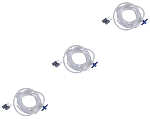 Ipetboom 3 uppsättningar + Bubble Stone Luftpump Akvarieslang Akvarieslang Akvarieslang Akvarieslang Akvarieslang 2 st * 3