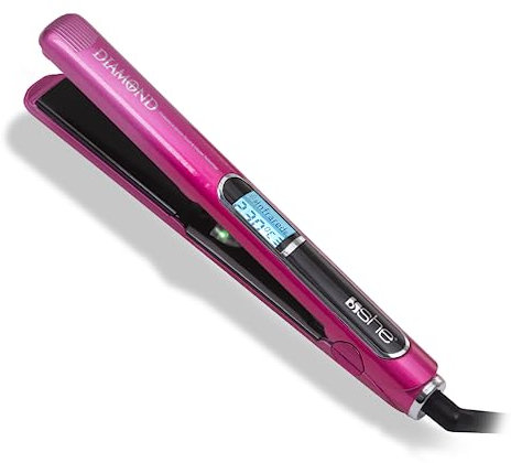 DIAMOND She Piastra in Ceramica e Tormalina con Infrarossi - Rosa/Fucsia