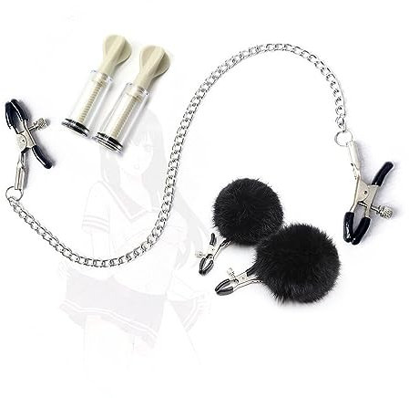 5pcs Chaîne clip Pince Plume Pince Couple Article Romantique pour femme