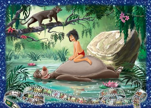 Puzzle Ravensburger 12000318 - Le Livre de la Jungle - Puzzle de 1000 pièces pour Adultes et Enfants de 14 Ans et Plus, Puzzles Disney, Cadeaux Disney