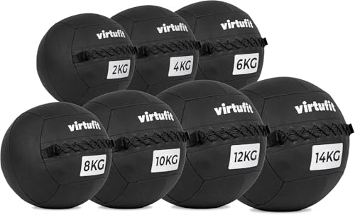 VirtuFit Premium Wall Ball – 6 kg – balle de poids – Slam Ball – entraînement de force