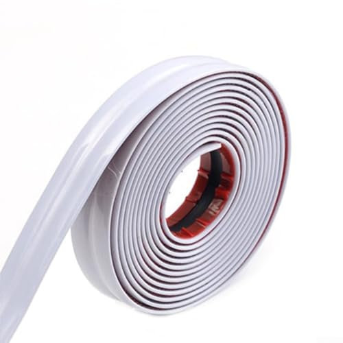 EpheyFIF Selbstklebende Abzieh- und Wandleiste, flexible Innen- und Außeneckverkleidung, Eckenschutz, verstellbare Naht für Wand, Ecke, Fenster, Tisch (weiß)