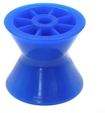 Rulli oscillanti a coste per rimorchi per barche, accessorio ideale per carico e scarico imbarcazioni sicure (blu)