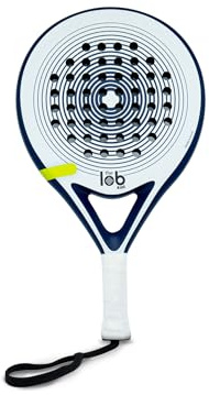 Kids 3K Carbon Fiber Padel Racket – Blue | Round Shape for Control | Lightweight and Great Power